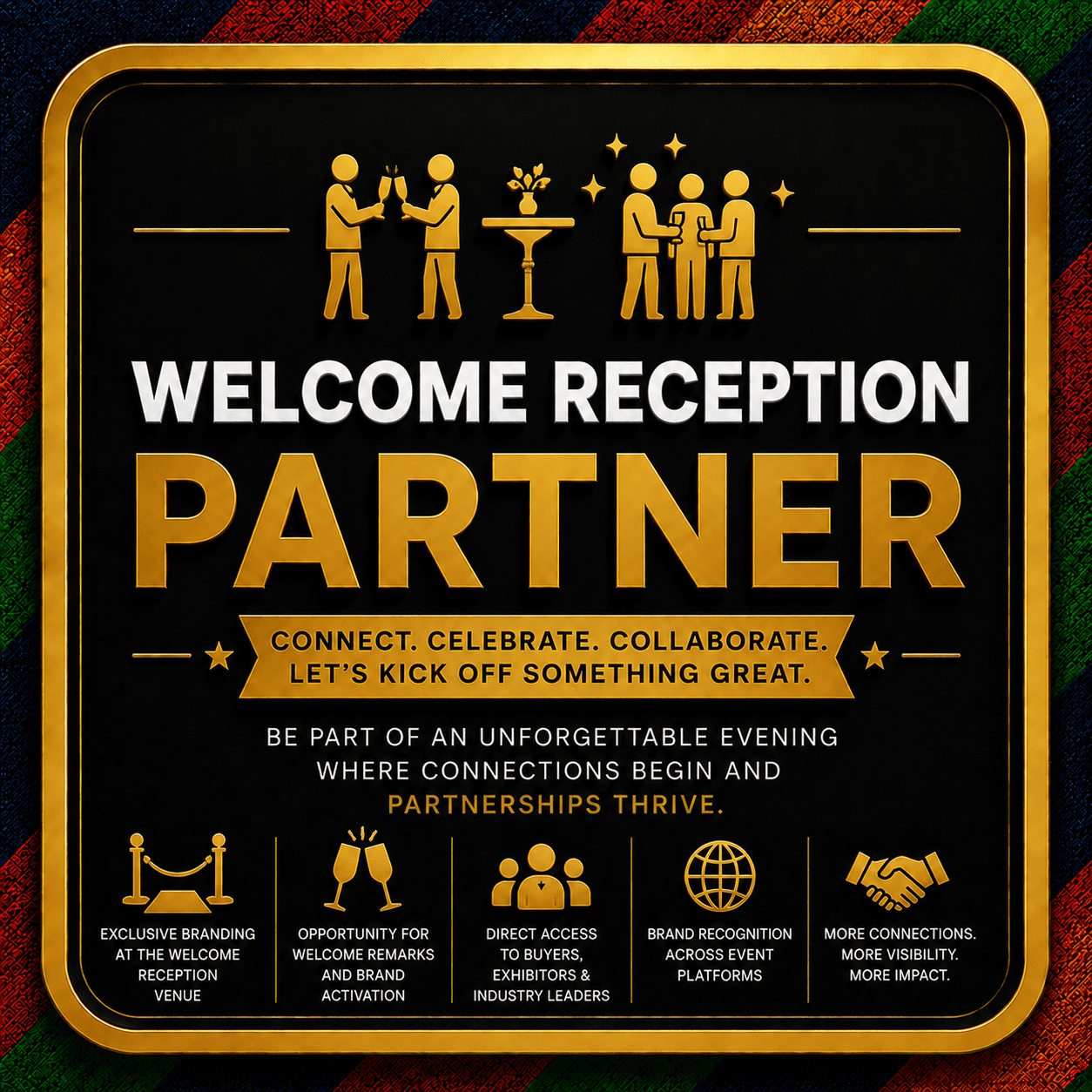 Welcome Reception Partner visual